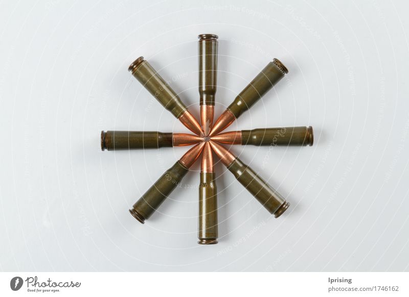 Bullet geometry Ammunition Point Arrangement Symmetry arranged asterisk Brass bullets cartridges Conceptual design conceptual geometric geometrical match