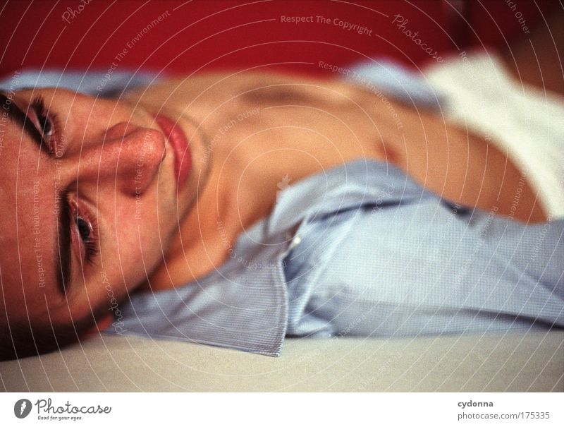 Restless Colour photo Interior shot Close-up Detail Copy Space right Copy Space top Copy Space bottom Neutral Background Day Shadow Contrast Deep depth of field