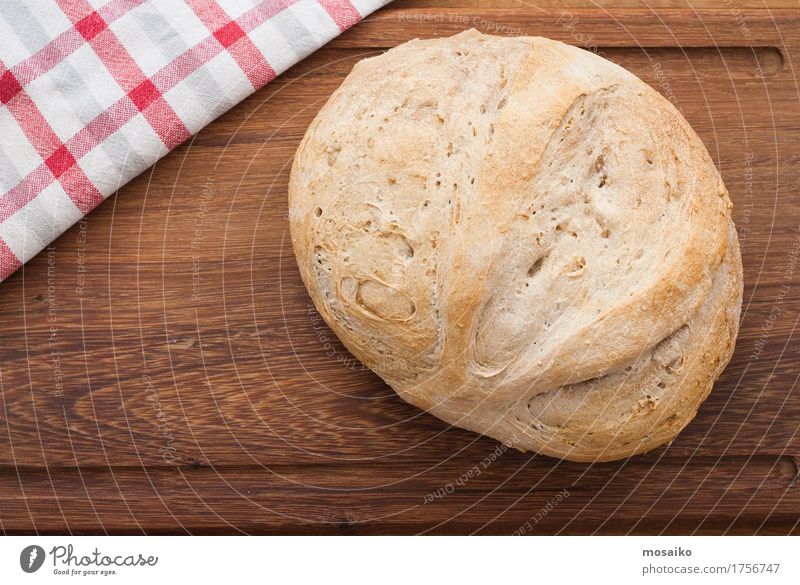 home made bread on wooden board - studio shot Bread Nutrition Breakfast Diet Fasting Table Wood Fresh Healthy Delicious Altruism Grateful Uniqueness Luxury