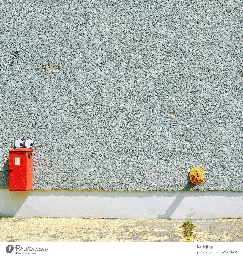 Fire and Flame Colour photo Multicoloured Experimental Copy Space top Day Shadow Contrast Long shot Portrait photograph Squint Androgynous Homosexual Face Eyes