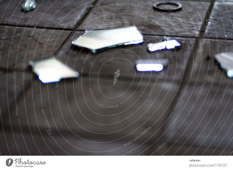 Blurred Sharpness Colour photo Interior shot Close-up Deserted Copy Space bottom Shadow Reflection Shallow depth of field Industrial plant Glass Gloomy Black