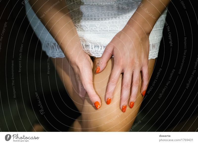 orange nails Lifestyle Elegant Style Joy Nail polish Harmonious Leisure and hobbies Vacation & Travel Adventure Freedom Night life Entertainment Going out