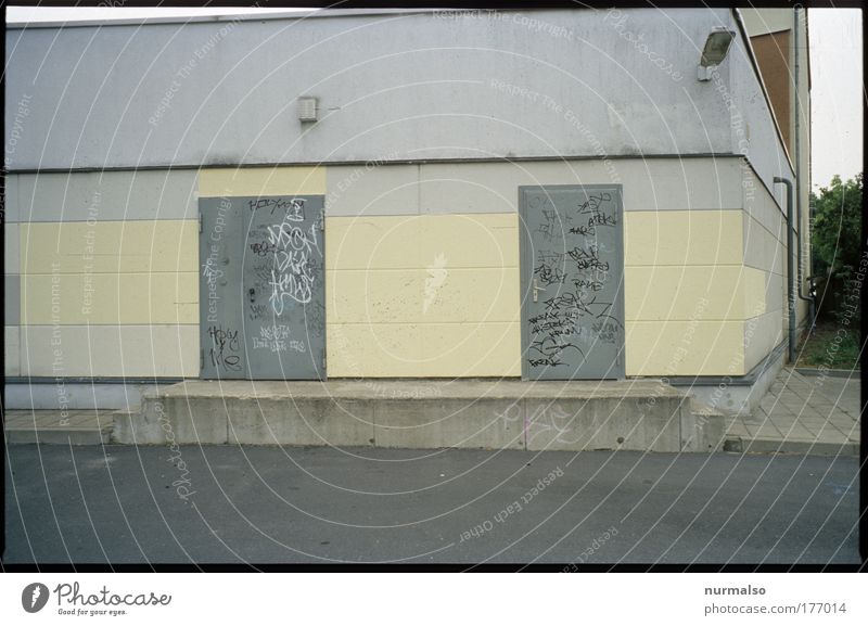 the contrast of now Subdued colour Lifestyle fitness studio Culture Youth culture Subculture Punk Small Town Deserted House (Residential Structure)