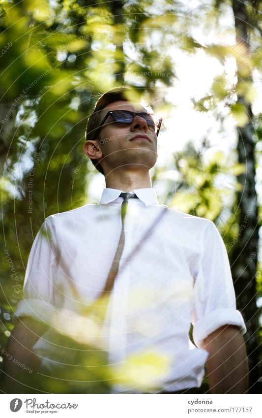 business people Colour photo Exterior shot Close-up Detail Copy Space top Copy Space bottom Day Light Shadow Contrast Sunlight Sunbeam Deep depth of field