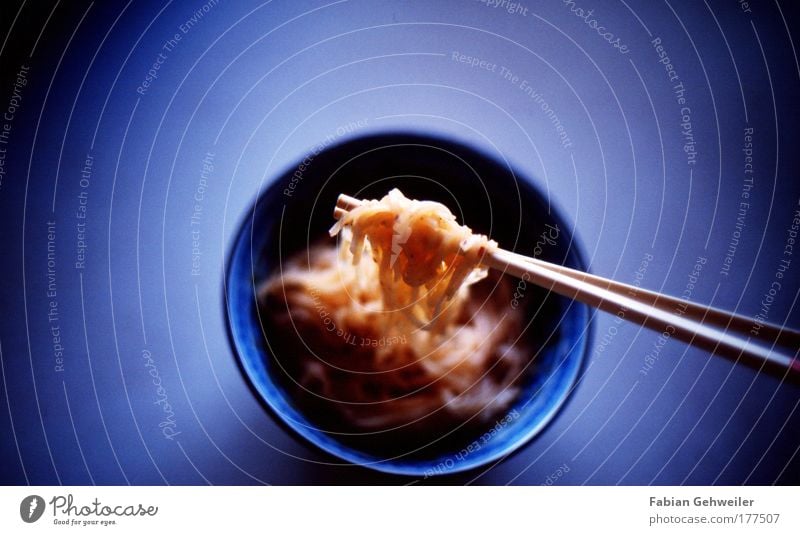 en route Colour photo Interior shot Detail Deserted Copy Space top Shadow Contrast Blur Food Dough Baked goods Chopstick Healthy Kitchen Bowl Esthetic Exotic