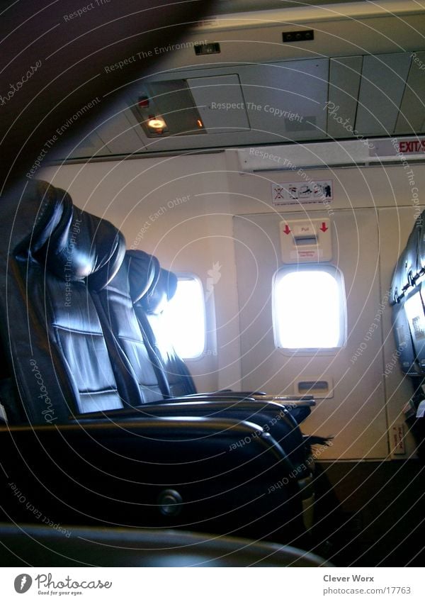 space offer Airplane Empty Window Aviation class free space