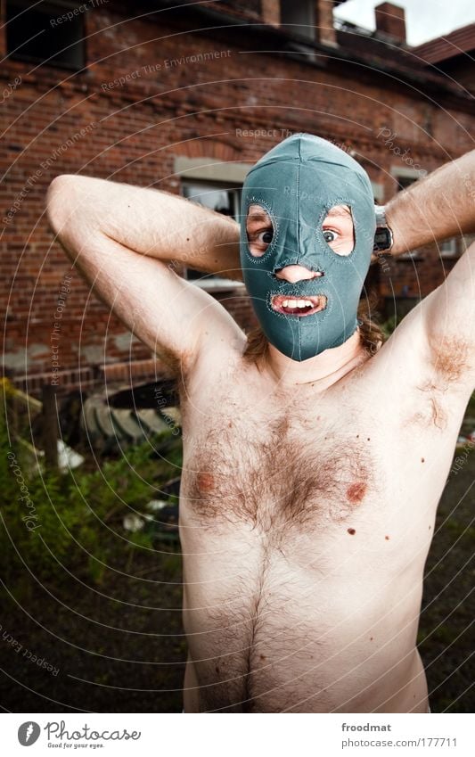 la chamandeux Colour photo Subdued colour Multicoloured Exterior shot Day Flash photo Wide angle Upper body Looking into the camera Hair and hairstyles