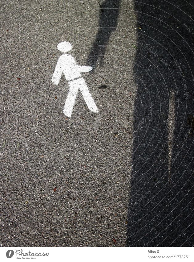 holding hands Exterior shot Close-up Detail Copy Space left Light Shadow Silhouette Human being Friendship Couple Partner Hand Pedestrian Street Lanes & trails