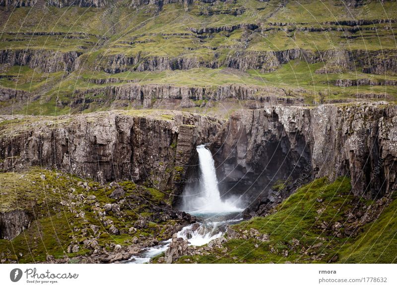 Off the Ring Road Environment Nature Landscape Earth Water Sunrise Sunset Sunlight Summer Weather Beautiful weather Wind Aurora Borealis Grass Bushes Moss Fjord