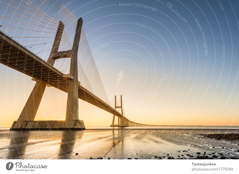 Ponte Vasco da Gama Vacation & Travel Lisbon Portugal Europe Bridge Tourist Attraction Exceptional Atlantic Ocean Vasco da Gama Bridge Cable-stayed bridge Tejo