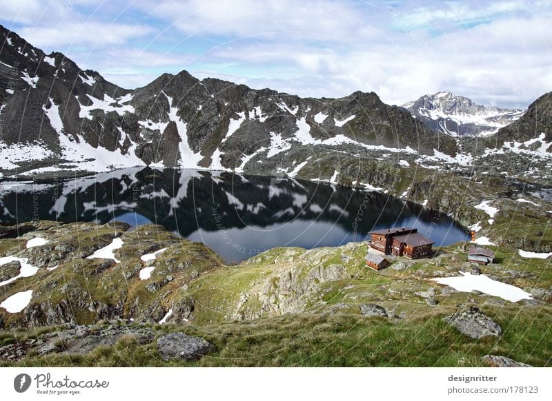 farsightedness Colour photo Subdued colour Exterior shot Aerial photograph Deserted Copy Space top Deep depth of field Panorama (View) Vacation & Travel