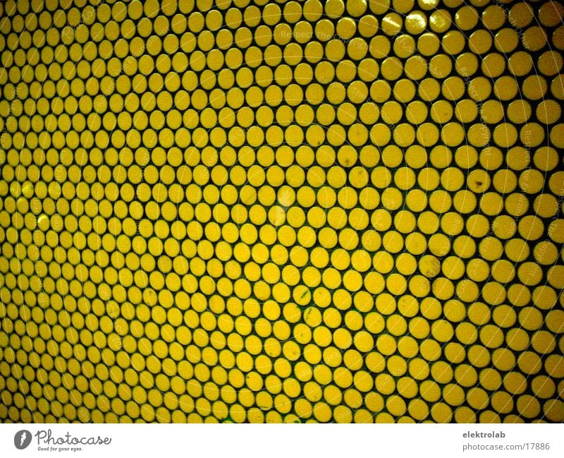 yellow wall Yellow Round Underground Transport Tile adenauerplatz