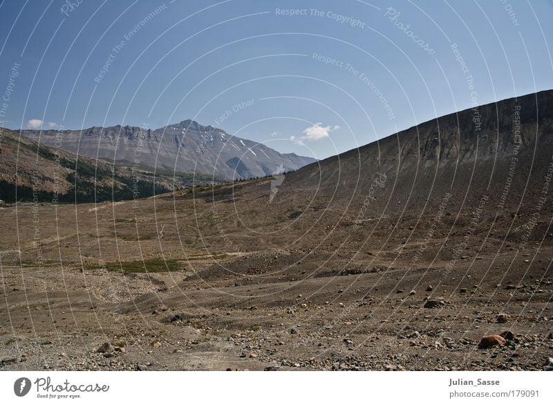 cargo Exterior shot Landscape Mountain Canada Sky Clouds Blue Sparse Snow