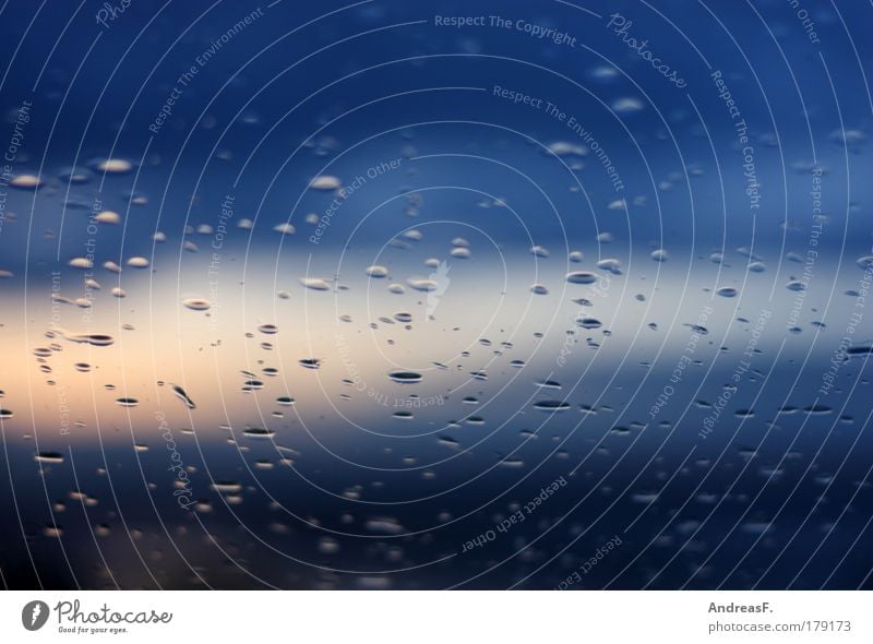 summer thunderstorms Colour photo Interior shot Close-up Detail Macro (Extreme close-up) Evening Twilight Night Elements Water Drops of water Sky Storm clouds