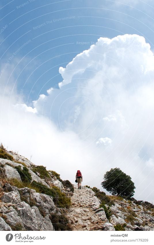 Stairway to Heaven. Colour photo Subdued colour Exterior shot Detail Abstract Pattern Structures and shapes Copy Space left Copy Space right Copy Space top