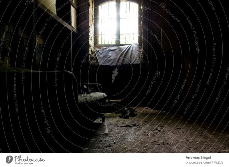 living room Colour photo Subdued colour Interior shot Deserted Copy Space right Copy Space bottom Day Light Shadow Contrast Sunlight Back-light