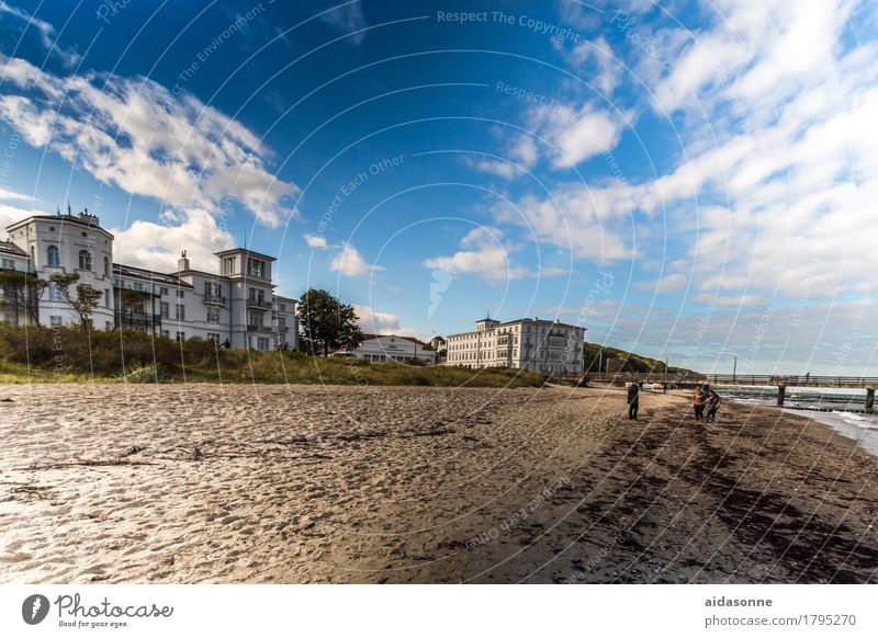 Heiligendamm Landscape Water Beautiful weather Waves Baltic Sea Contentment Romance Colour photo Day