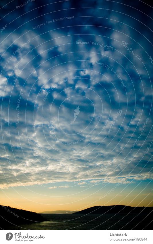 morning Colour photo Exterior shot Deserted Copy Space top Dawn Twilight Sunlight Central perspective Vacation & Travel Tourism Far-off places Freedom