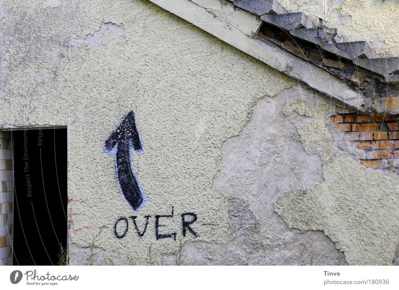 for the disoriented Colour photo Exterior shot Detail Evening Contrast Wall (barrier) Wall (building) Stairs Facade Old Loneliness Decline Past Transience