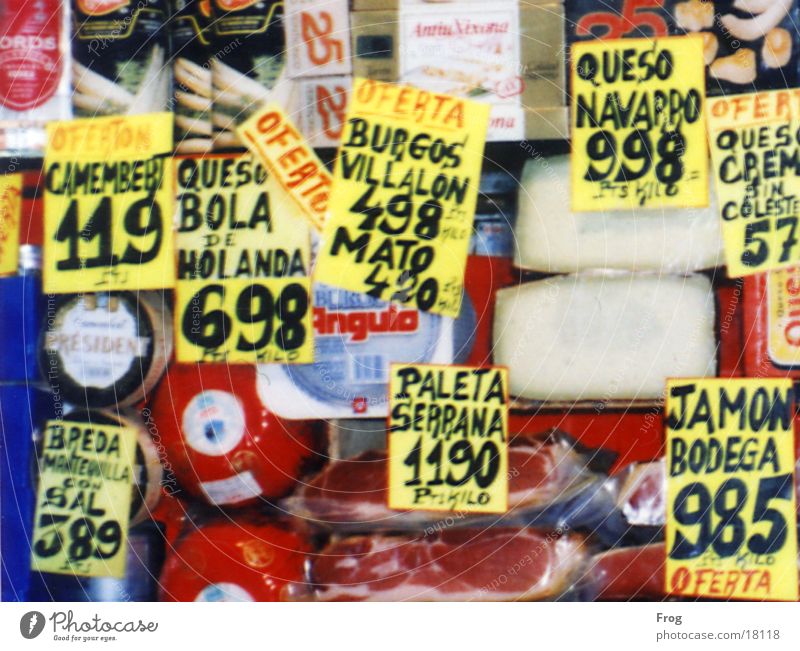 special offer Food Offer Shop window Spain Nutrition