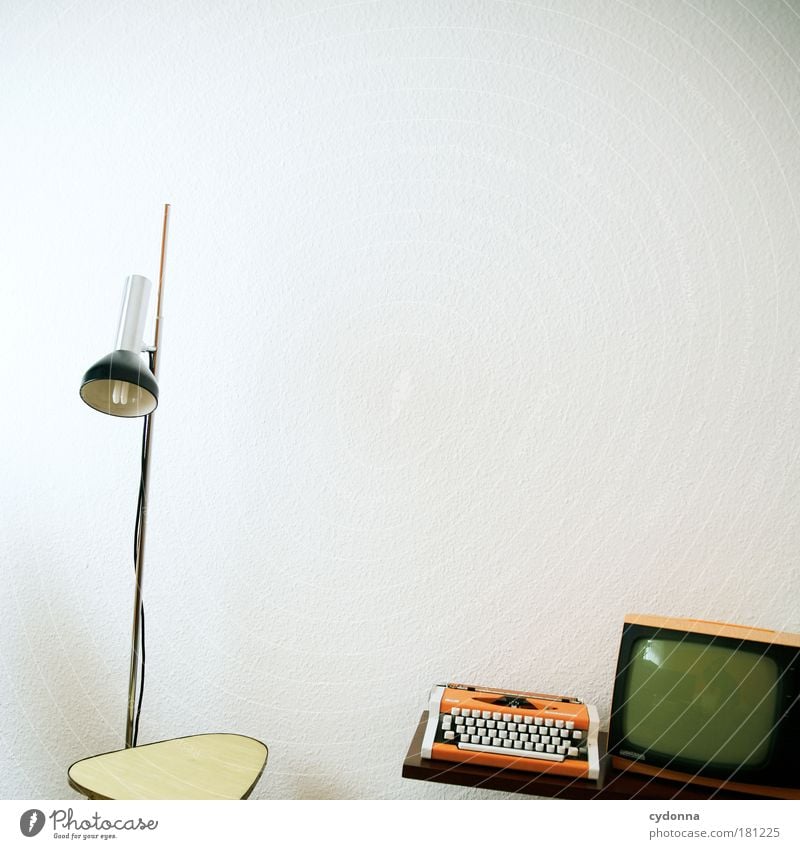 Multimedia Colour photo Interior shot Detail Deserted Copy Space right Copy Space top Copy Space middle Neutral Background Day Light Shadow Contrast