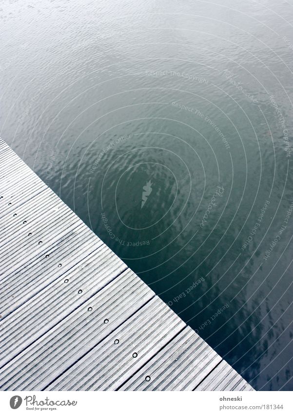 footbridge Subdued colour Exterior shot Pattern Structures and shapes Deserted Copy Space right Copy Space top Copy Space middle Day Trip Water Sky Clouds Park