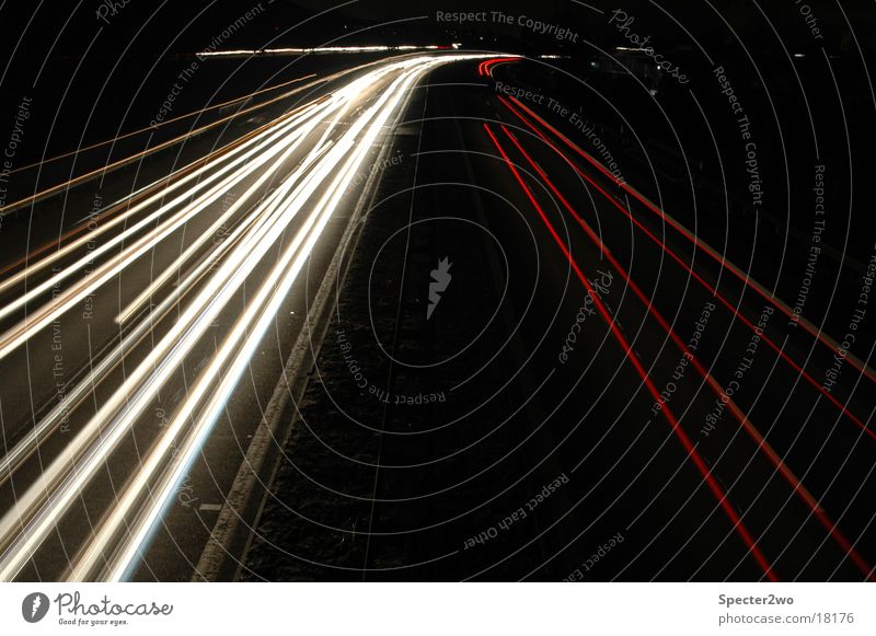 YAAS - Yet another Autobahn Shoot Highway Long exposure Light Night Speed