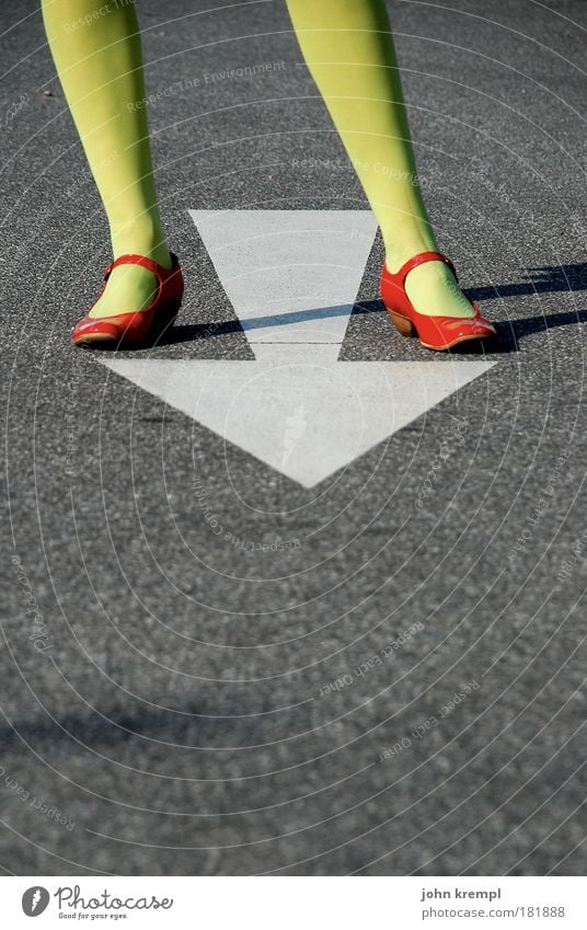 heavy sea Colour photo Exterior shot Copy Space bottom Copy Space middle Shallow depth of field Young woman Youth (Young adults) Legs Feet 1 Human being