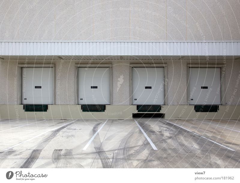 charging station Colour photo Subdued colour Exterior shot Detail Deserted Copy Space top Deep depth of field Workplace Trade Logistics