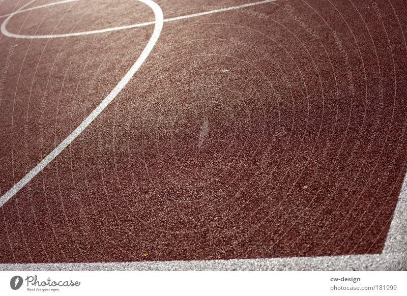 the ball is round Colour photo Exterior shot Abstract Pattern Structures and shapes Deserted Copy Space left Copy Space right Copy Space top Copy Space bottom