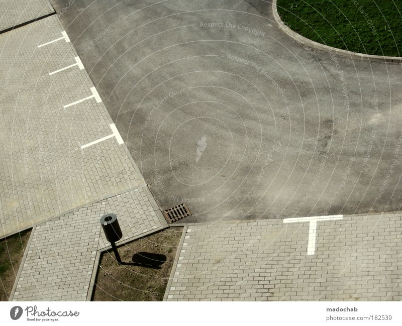 chaos follows structure Exterior shot Detail Aerial photograph Abstract Pattern Structures and shapes Deserted Copy Space left Copy Space right Copy Space top