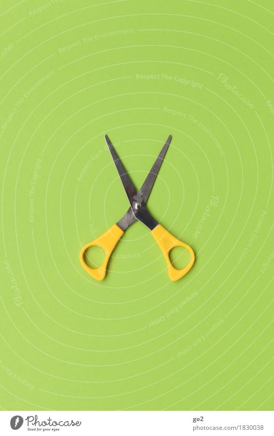 scissors Leisure and hobbies Handicraft Handcrafts Work and employment Profession Craftsperson Hairdresser Craft (trade) Scissors Esthetic Yellow Green