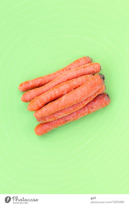 carrots Food Vegetable Carrot Nutrition Eating Organic produce Vegetarian diet Healthy Eating Simple Natural Green Orange Colour photo Interior shot Studio shot