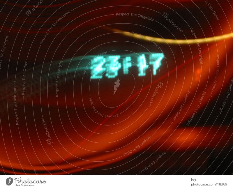 flying time Time Clock Long exposure luminogram Flying