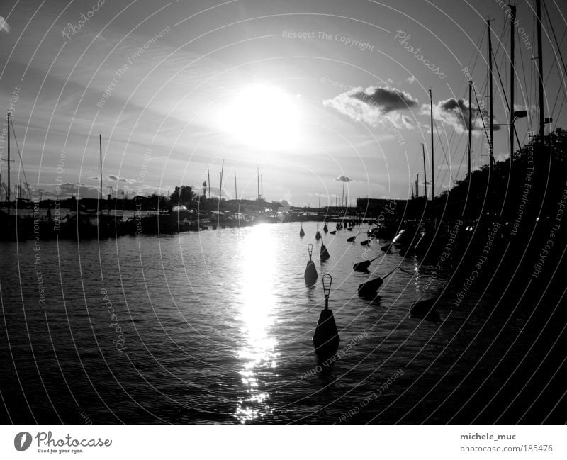 Helsinki Sailing Harbour Vacation & Travel Water Sky Clouds Sunlight Waves Coast Lakeside North Sea Finland Europe Capital city Port City Downtown Deserted