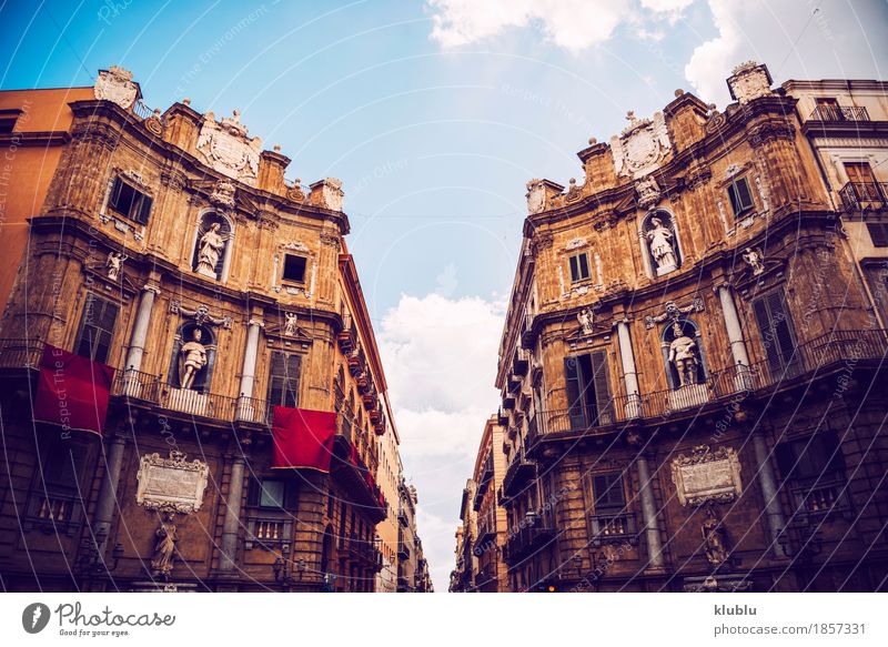 City view detail of Palermo city, Sicily, Italy Style Vacation & Travel Tourism House (Residential Structure) Art Culture Church Places Building Architecture