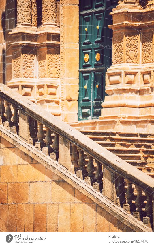 Detail view in Piazza Armerina, Sicily, Italy Vacation & Travel Island House (Residential Structure) Decoration Landscape Plant Tree Cactus Town Church Places