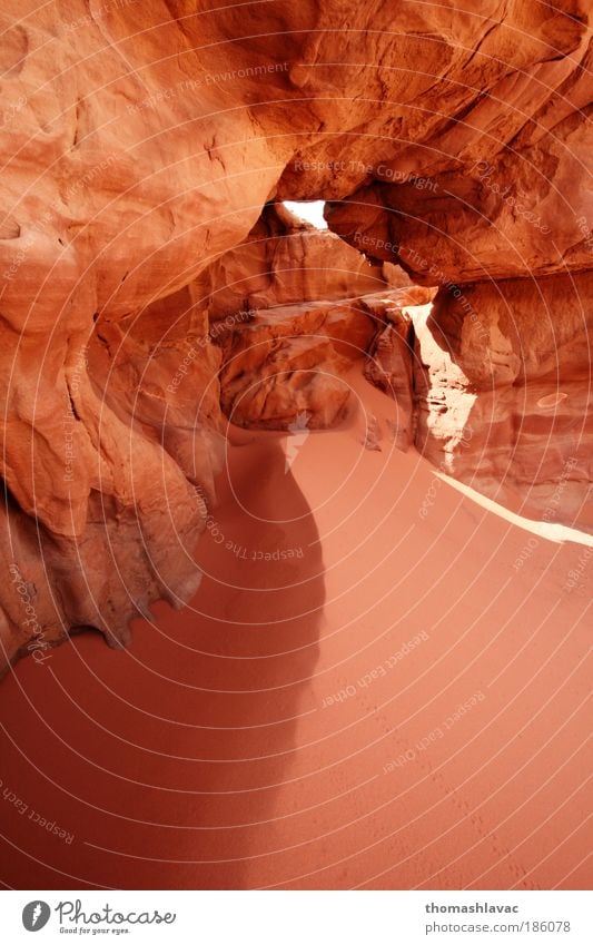 Wadi Rum desert Environment Nature Landscape Sand Rock Desert Vacation & Travel Red Colour photo Exterior shot Detail Deserted Day Sunlight Sunbeam