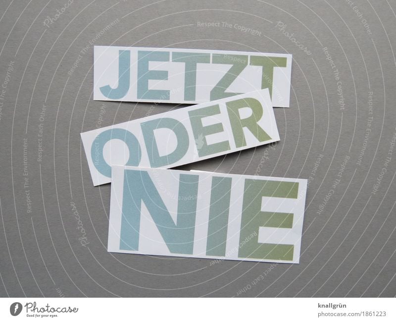 now or never Characters Signs and labeling Communicate Sharp-edged Blue Gray Green White Emotions Moody Enthusiasm Self-confident Brave Determination Curiosity