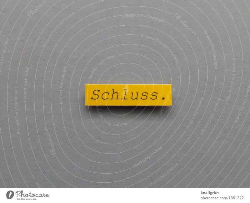 That's enough. Characters Signs and labeling Communicate Sharp-edged Yellow Gray Black Emotions Brave Together Sadness Lovesickness Distress Relationship End