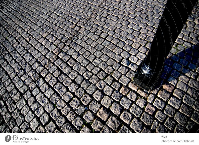 Dånischer Bøden Copenhagen Denmark Port City Populated Build Unwavering Pole Rod Paving stone Stone Ground Colour photo Exterior shot Bird's-eye view Wide angle