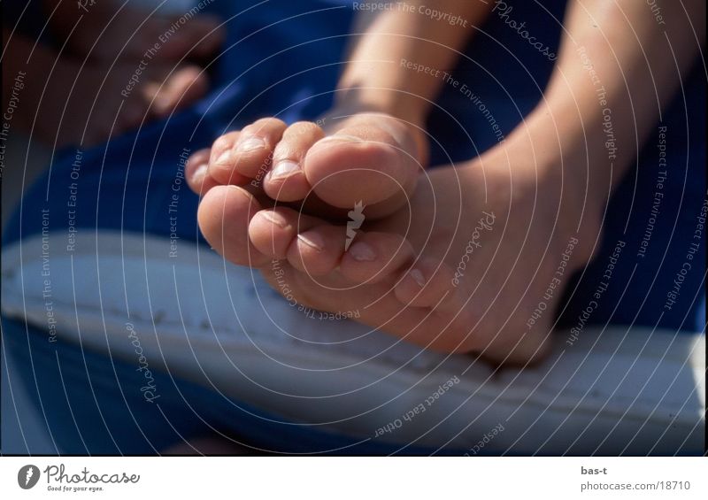 Feet in the sun Outstretched Toes Woman Sun Shadow Barefoot