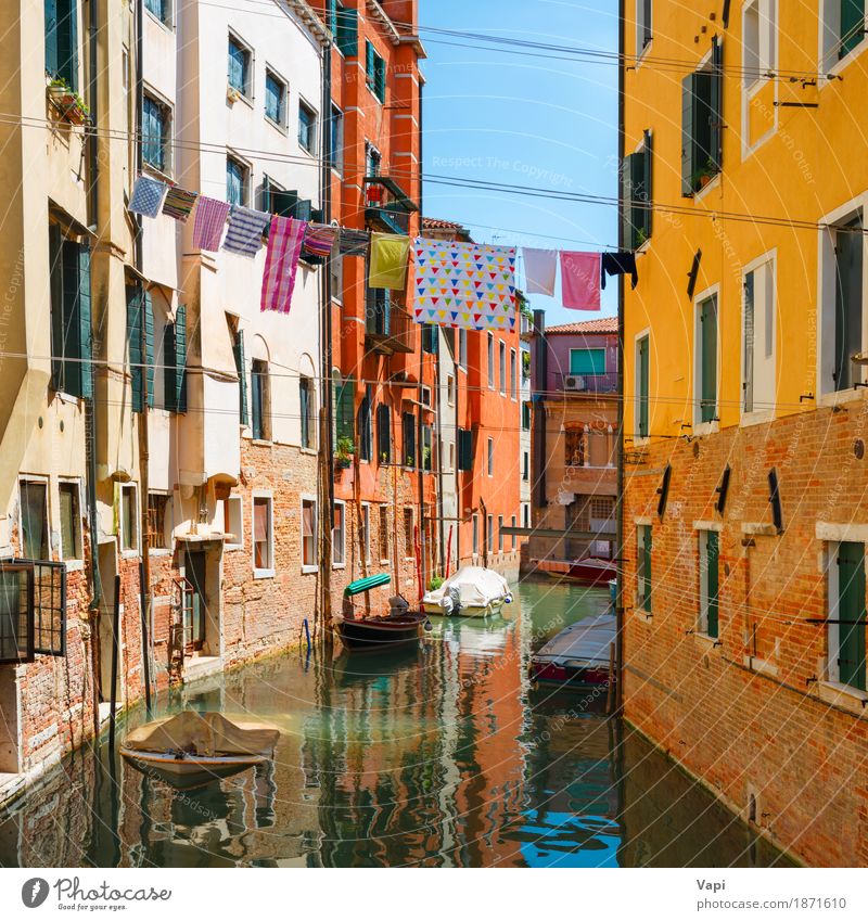 Grand Canal and Basilica Santa Maria della Salute in sunny day Lifestyle Vacation & Travel Tourism Trip Sightseeing City trip Summer Summer vacation Island