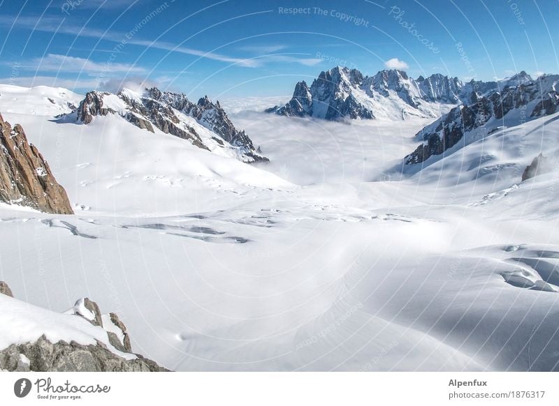 Rocky, Icy, Creviced Climbing Mountaineering Nature Landscape Beautiful weather Ice Frost Alps Mont Blanc Peak Snowcapped peak Glacier Hiking Infinity Cold