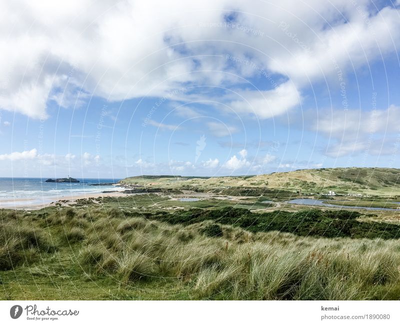 Green peace Harmonious Contentment Senses Relaxation Calm Vacation & Travel Trip Far-off places Freedom Beach Hiking Environment Nature Landscape Plant Sky