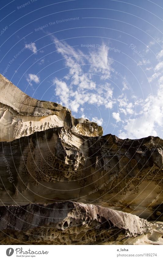 the other side of the bondi beach Landscape Elements Sky Clouds Summer Beautiful weather Coast Ocean Old Exceptional Famousness Sharp-edged Gigantic Longing