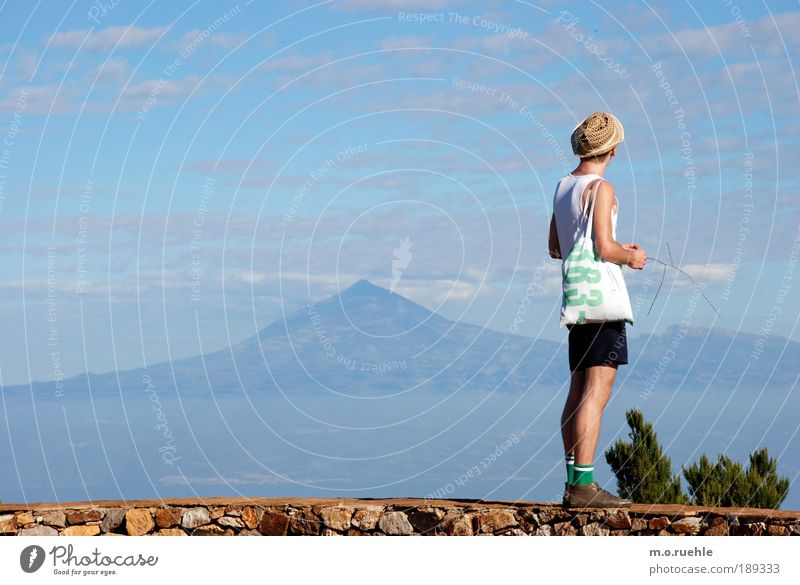 383 Iceland Life Hiking Island Mountain Human being Masculine Young man Youth (Young adults) Legs Feet 1 18 - 30 years Adults Nature Landscape Beautiful weather