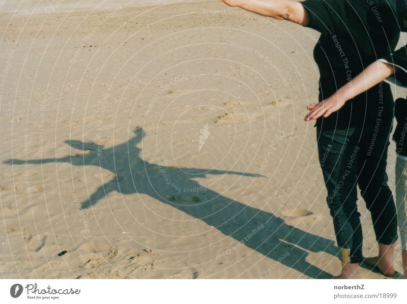 shadow plays Beach Shadow play Sand