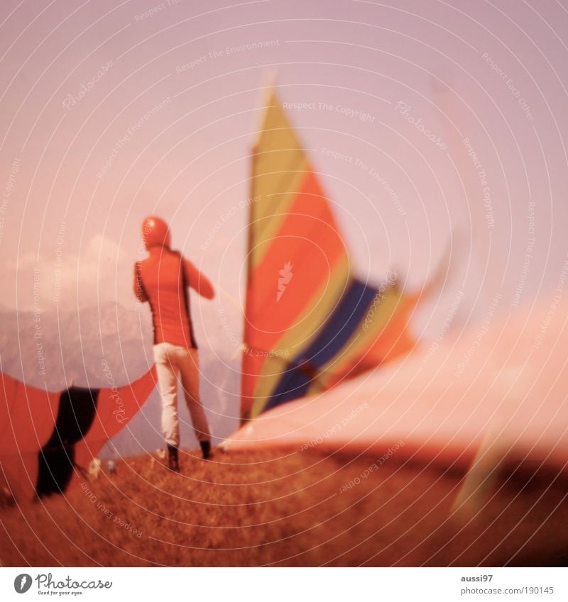 KITES ARE FUN Sailing Pilot Flying Hang glider Hang gliding Glide Glider flight solvent Blur