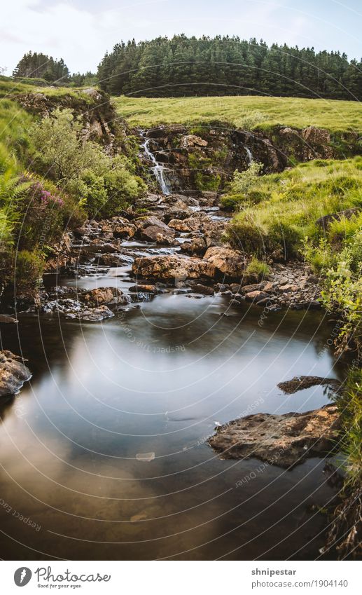 Fairy Pools, Isle of Skye Whiskey Vacation & Travel Tourism Trip Adventure Expedition Summer vacation Mountain Hiking Nature Landscape Plant Elements Water Hill